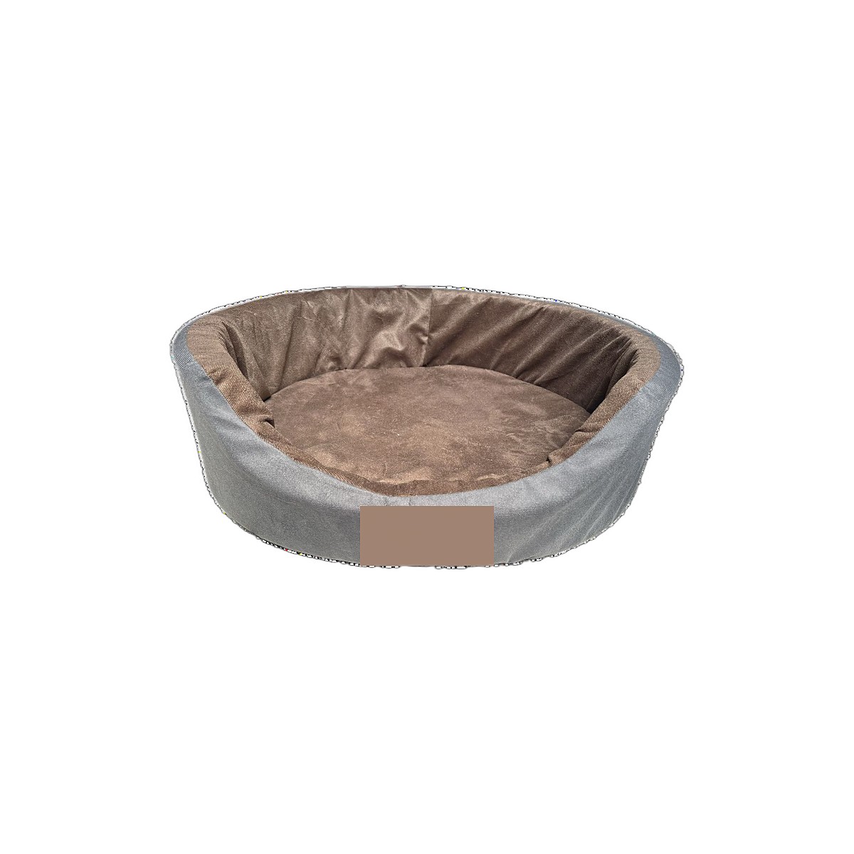 Cama redonda grande para mascotas - Imagen 3
