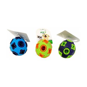 Pelotas cascabel con estrellas de colores