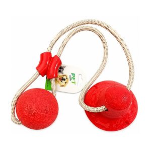 Juguete ventosa con pelota y cuerda