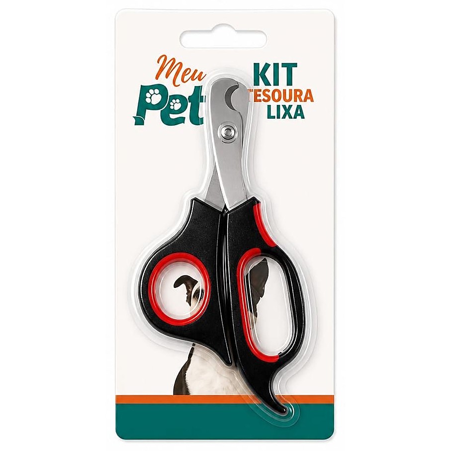 Cortaúñas tijera ergonómico Meu Pet