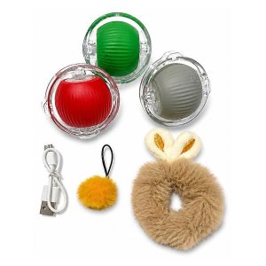 Pelota interactiva con orejas de conejo
